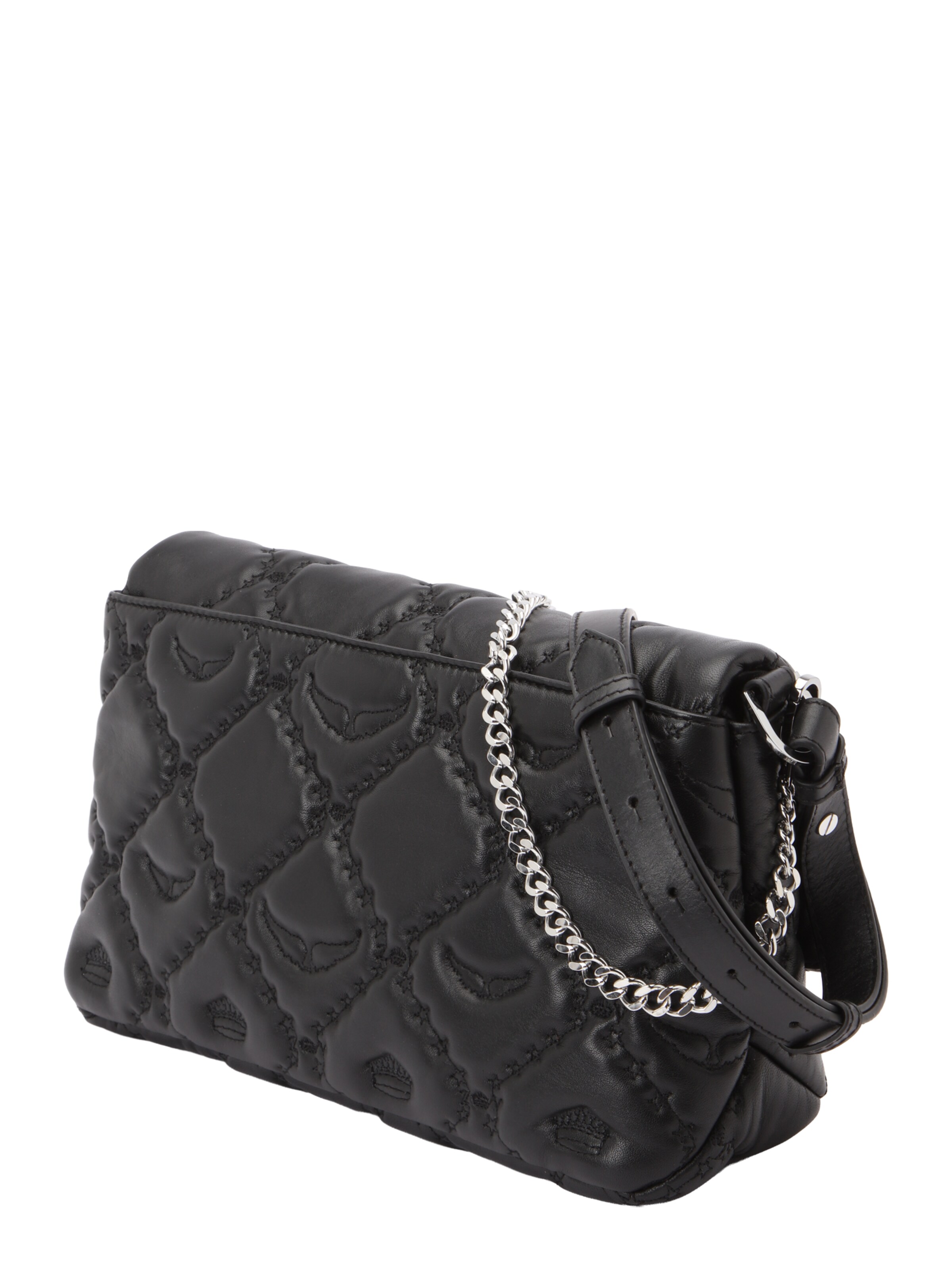 Zadig & Voltaire Schoudertas 'ROCKY II' in Zwart