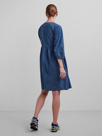 PIECES Kleid 'Hope' in Blau