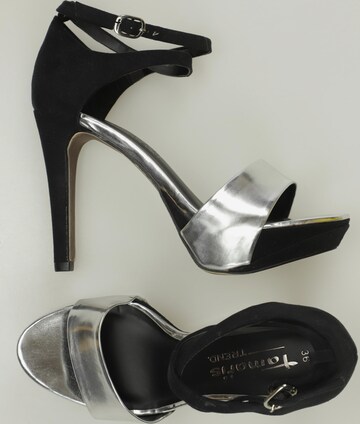 TAMARIS Pumps 36 in Silber: predná strana