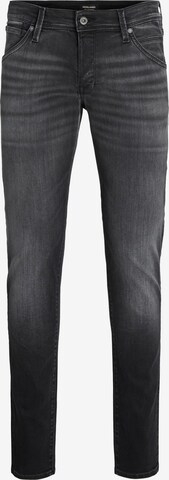 JACK & JONES Skinny Jeans 'Glenn Fox' in Zwart: voorkant