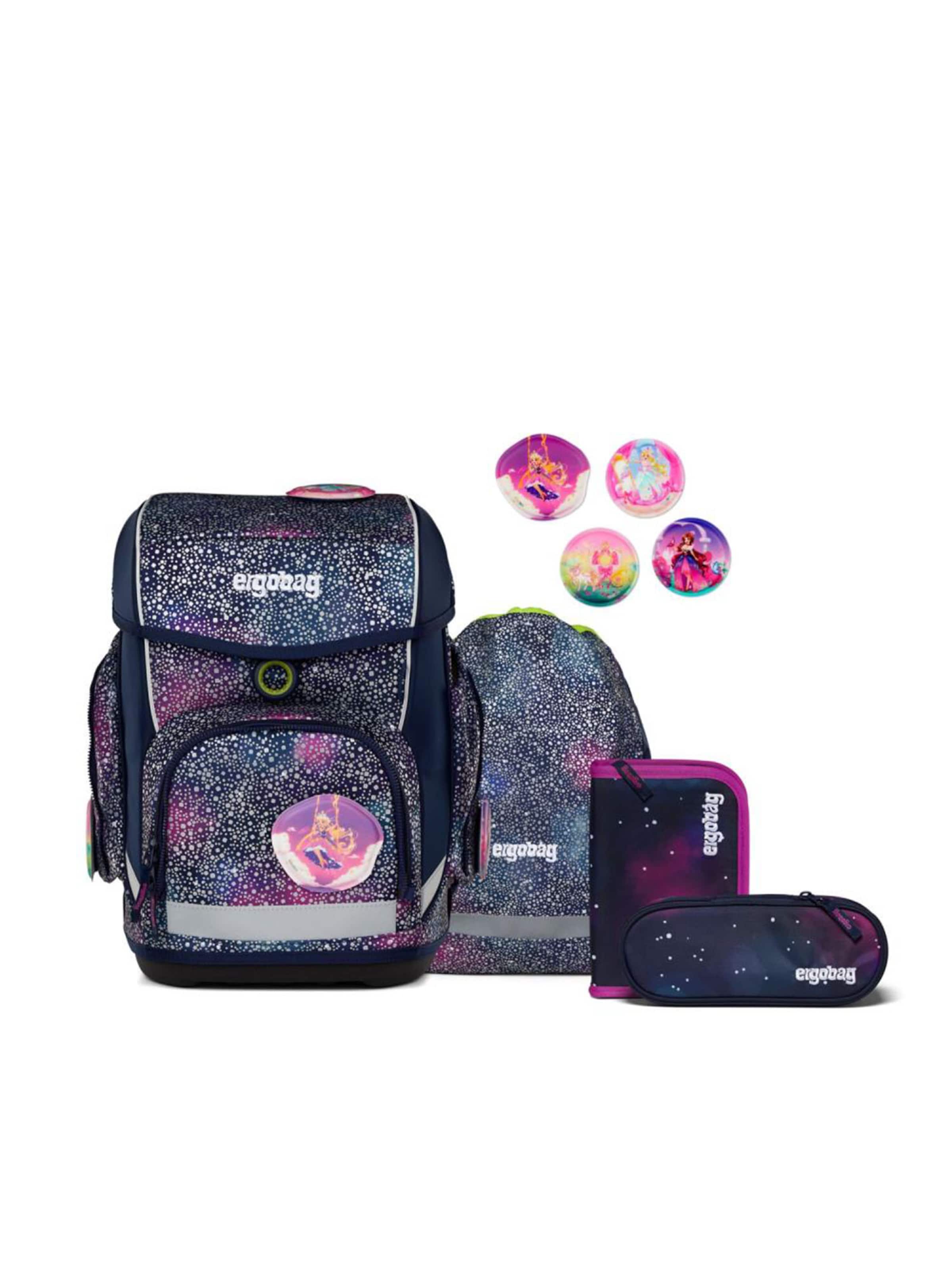 ergobag Rucksack 'Cubo Set 5 tlg'‌‌‌‌‌‌‌‌‌‌ in Pink: Vorderseite