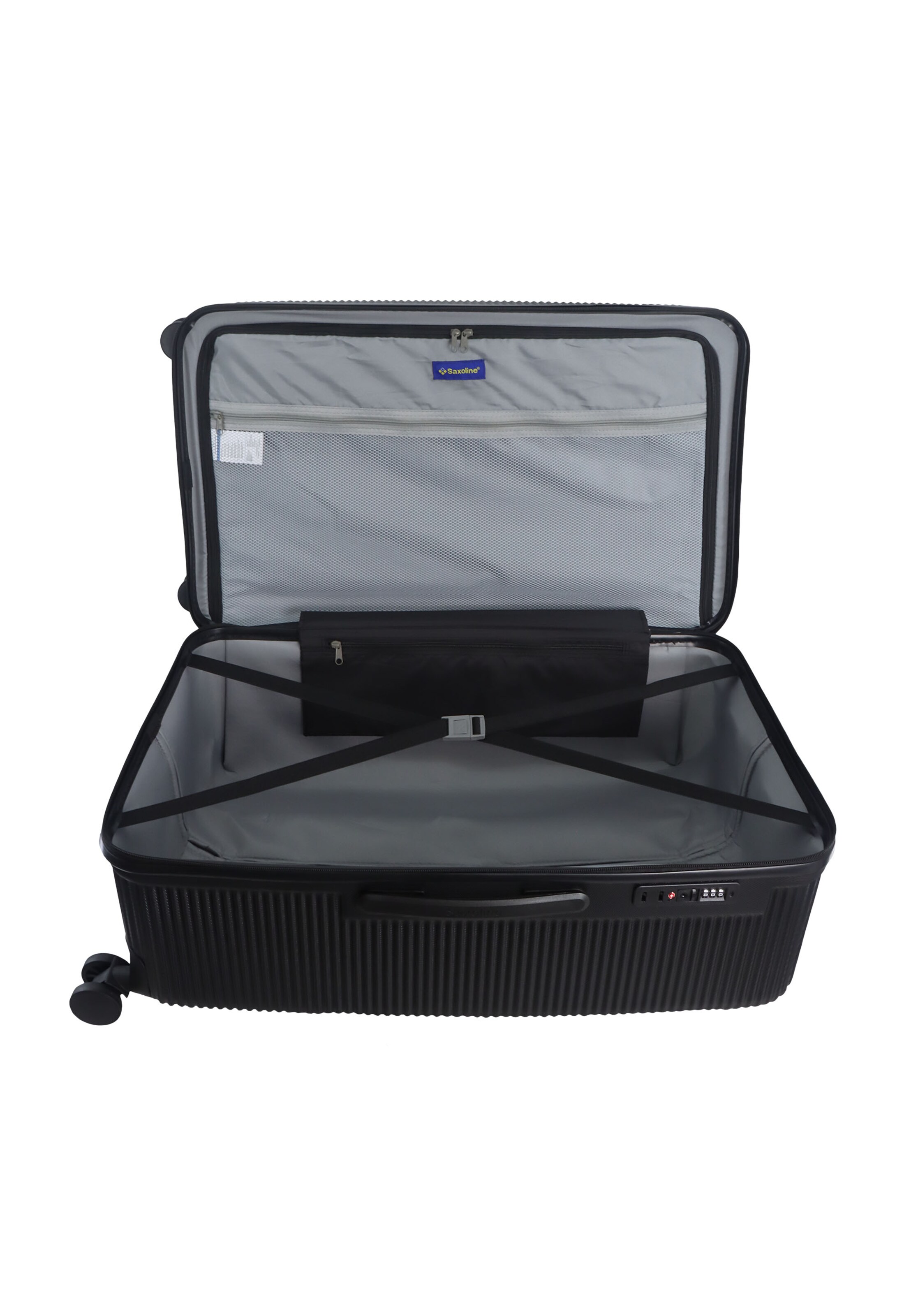 Saxoline Koffer 'Twist Trunk' in Schwarz