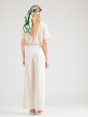 Loosefit Pantalon à pince 'Yara' ABOUT YOU en blanc