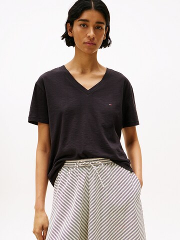 TOMMY HILFIGER Shirt in Zwart: voorkant