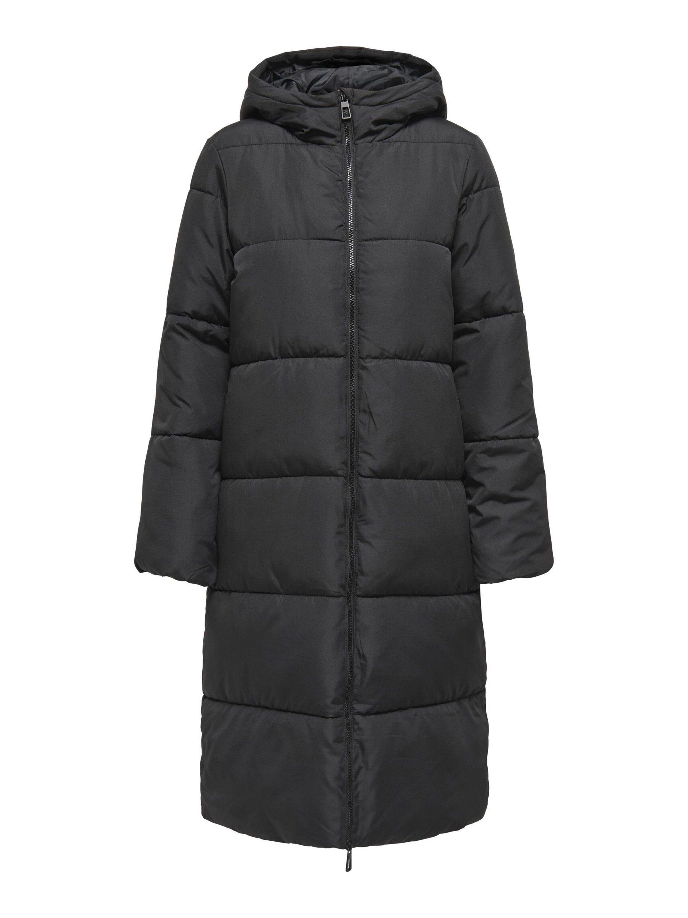 ONLY Wintermantel 'ABBIE ' in Zwart: voorkant