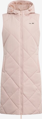 BENCH Bodywarmer 'NAKIYAH' in Roze: voorkant