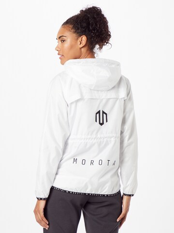 MOROTAI Athletic Jacket 'Naka' in White