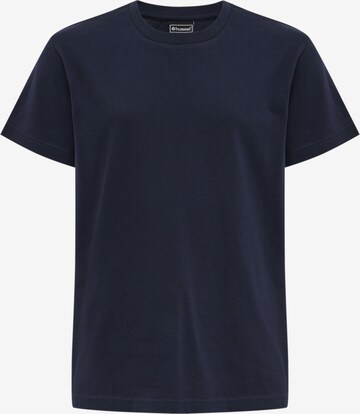 T-Shirt fonctionnel Hummel en bleu : devant