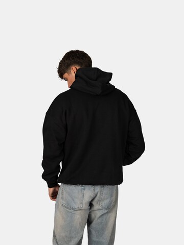 Crystal Paris Sweatshirt 'North' in Zwart