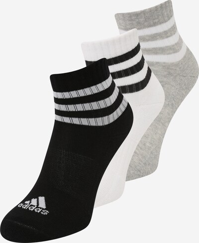 ADIDAS PERFORMANCE Športne nogavice | siva / črna / bela barva, Prikaz izdelka