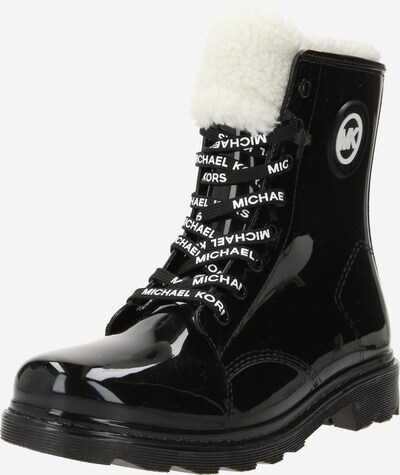 Michael Kors Kids Bottes 'MONTIAGNE' en noir / blanc, Vue avec produit