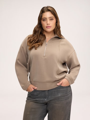 Fiorella Rubino Sweatshirt in Brown