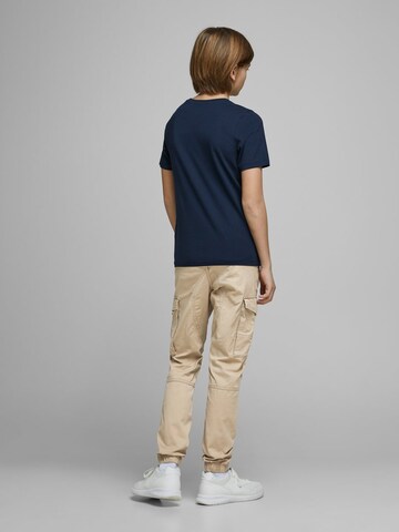 Jack & Jones Junior Tapered Hose 'Paul Flake' in Beige