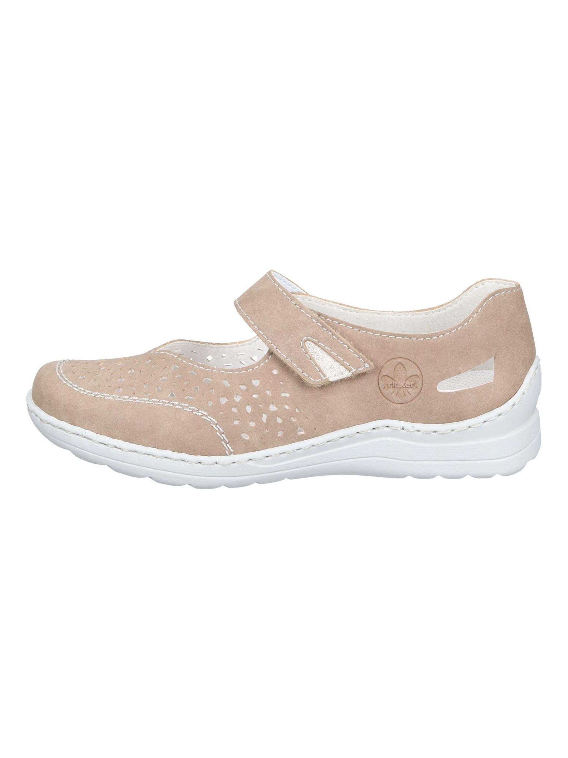 Rieker Classic Flats in Beige