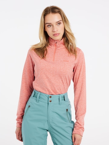 PROTEST Sportsweatshirt 'FABRIZM' in Rot