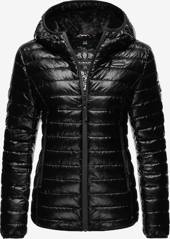 MARIKOO Winterjacke 'Jaylaa' in Schwarz: predná strana