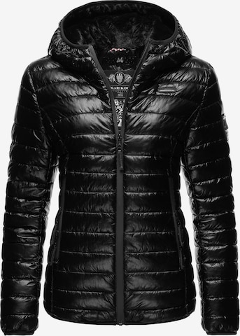 MARIKOO Winter Jacket 'Jaylaa' in Black: front