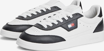 Tommy Jeans Nízke tenisky 'THE GREENWICH EDGE' - Čierna: predná strana