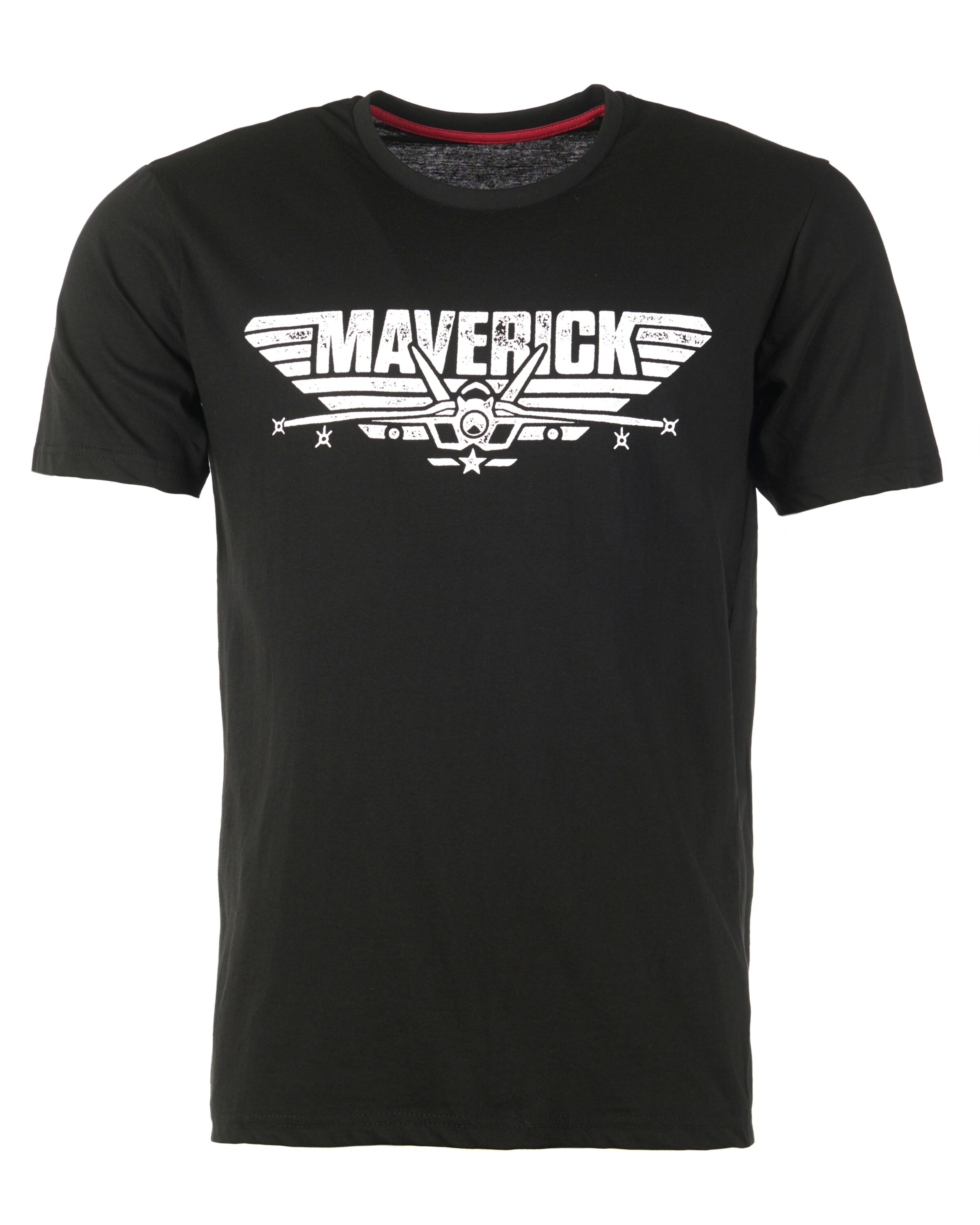 TOP GUN T-Shirt ' PP201012 ' in Schwarz: Vorderseite