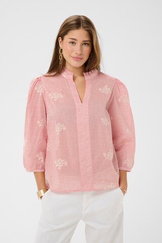 Chemisier 'CRKorey' Cream en rose : devant