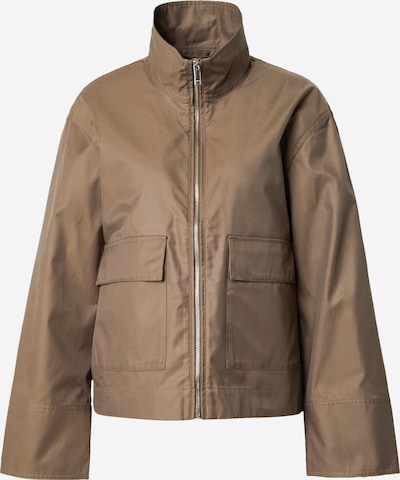 Demisezoninė striukė iš Calvin Klein, spalva – rausvai pilka, Prekių apžvalga