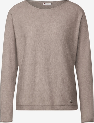 STREET ONE Sweater in Beige: front