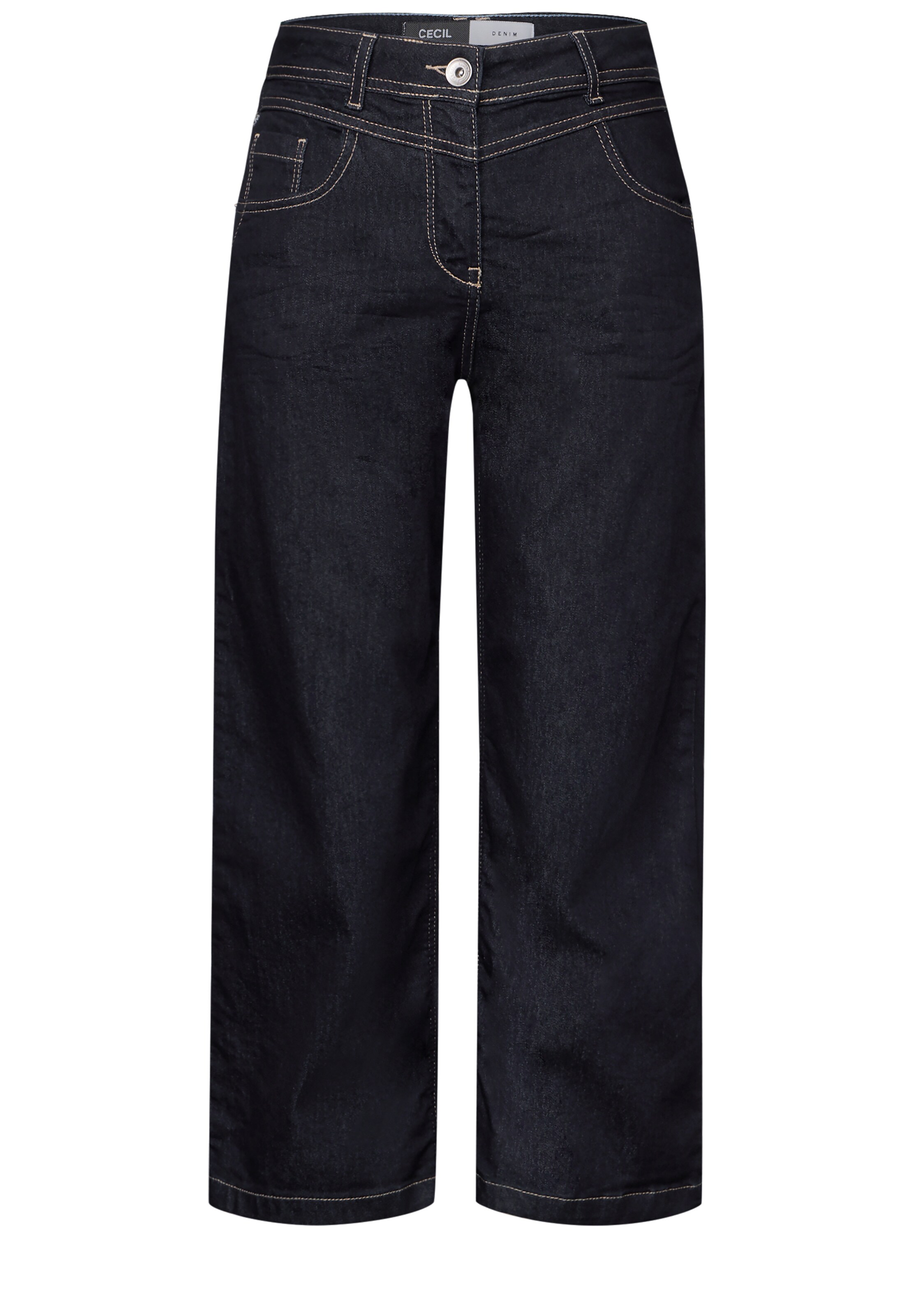 CECIL Loosefit Jeans in Blau: Vorderseite