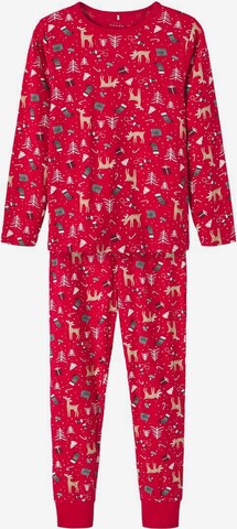 NAME IT Pajamas in Red: front