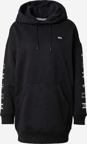 Tommy Jeans Sweatshirt in Black: front