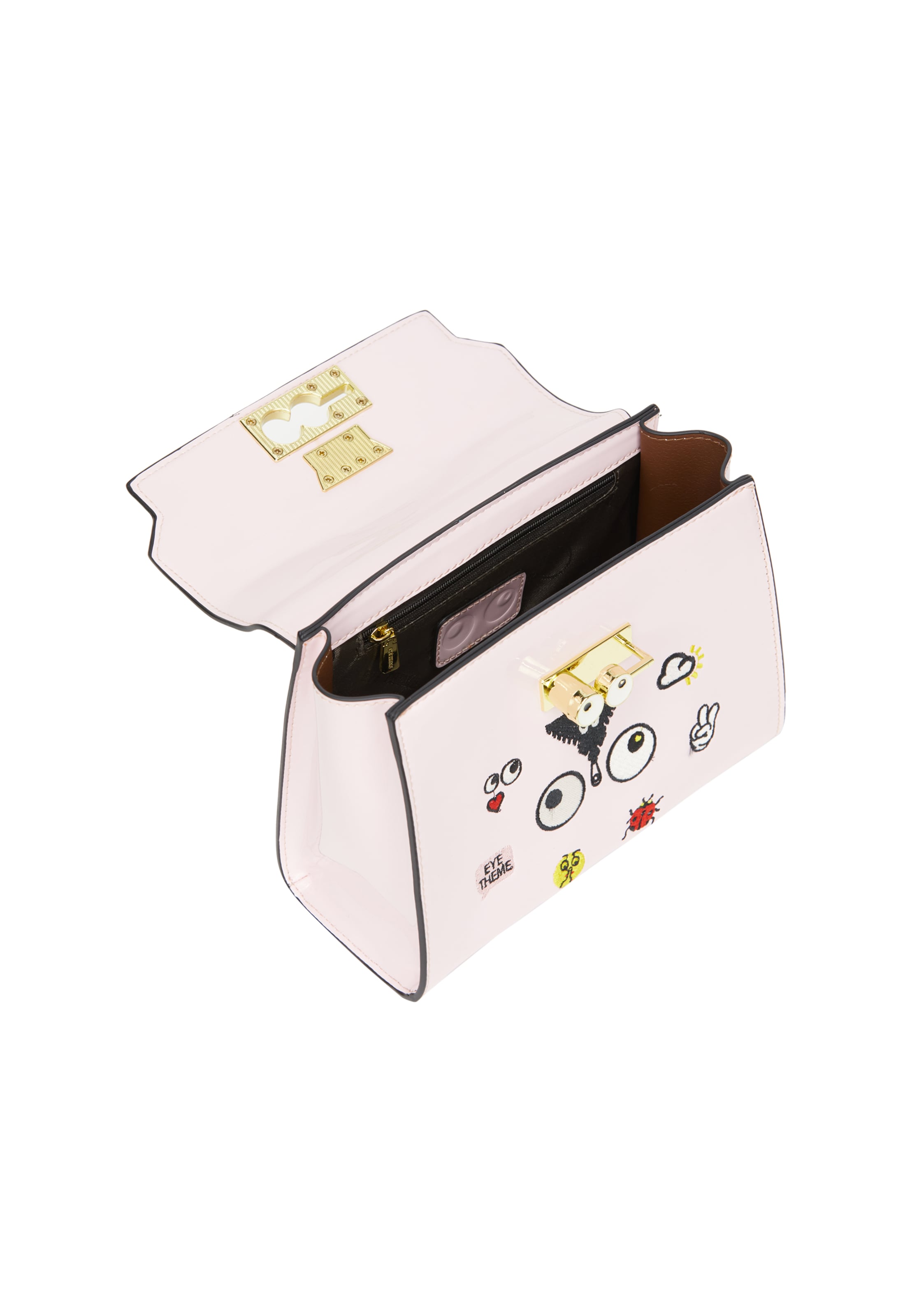 MYMO - Malas de tiracolo 'Pop Eyetheme' em rosa