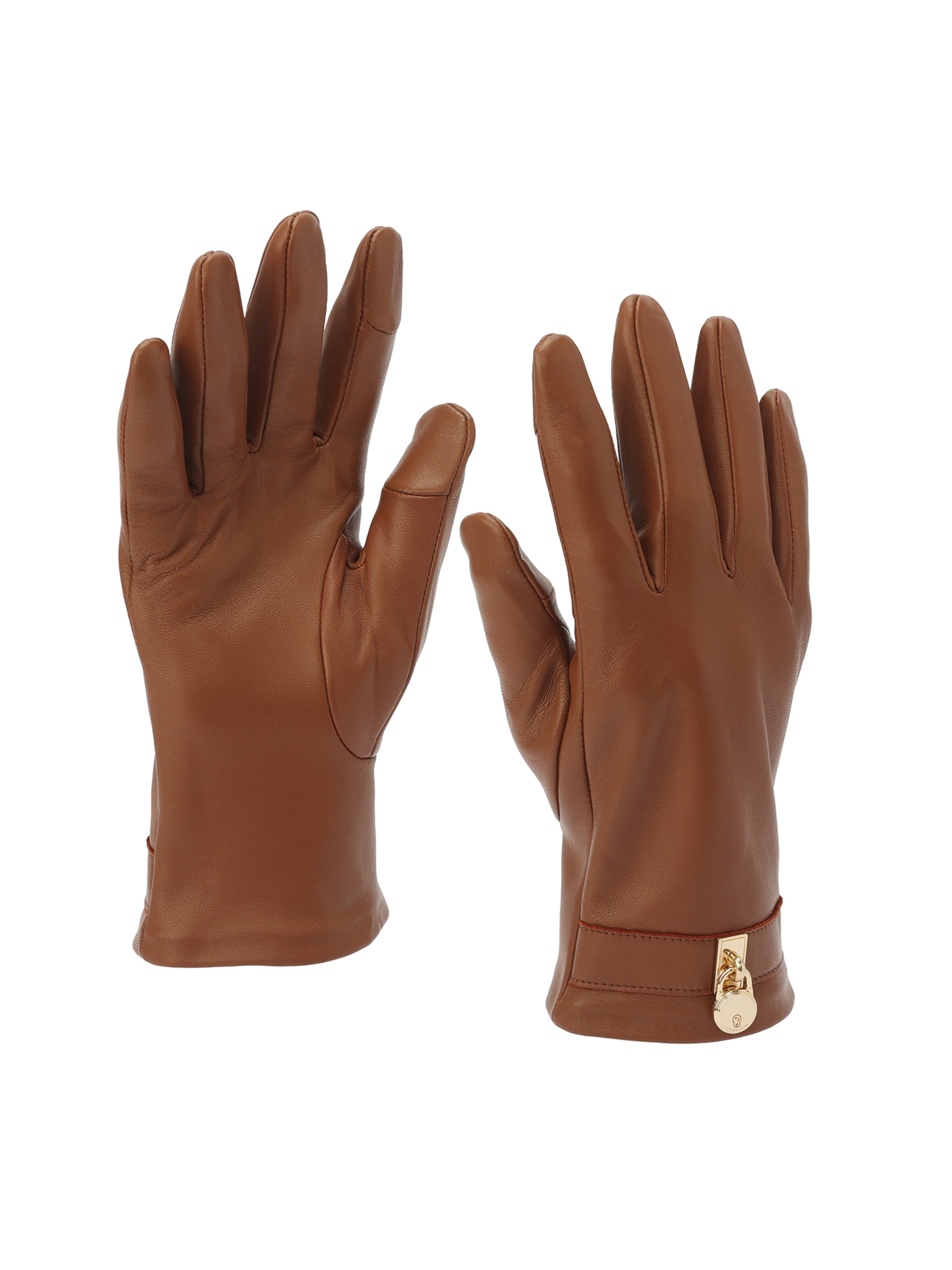 MICHAEL Michael Kors Fingerhandsker 'Hamilton' i beige