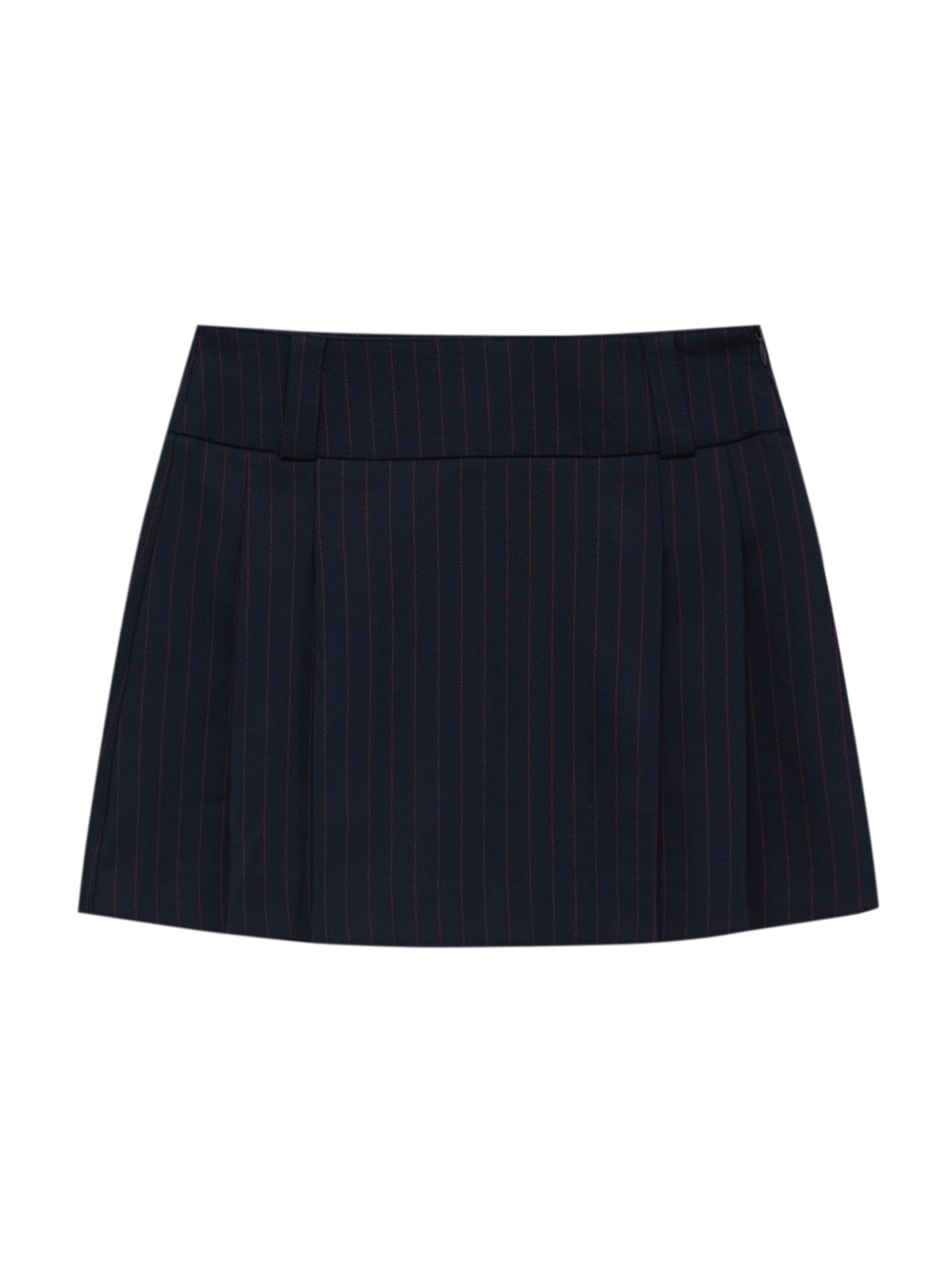 Pull&Bear Sukně – modrá: přední strana