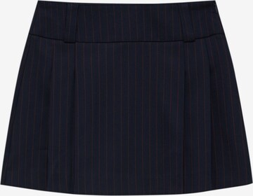 Pull&Bear Rok in Blauw: voorkant