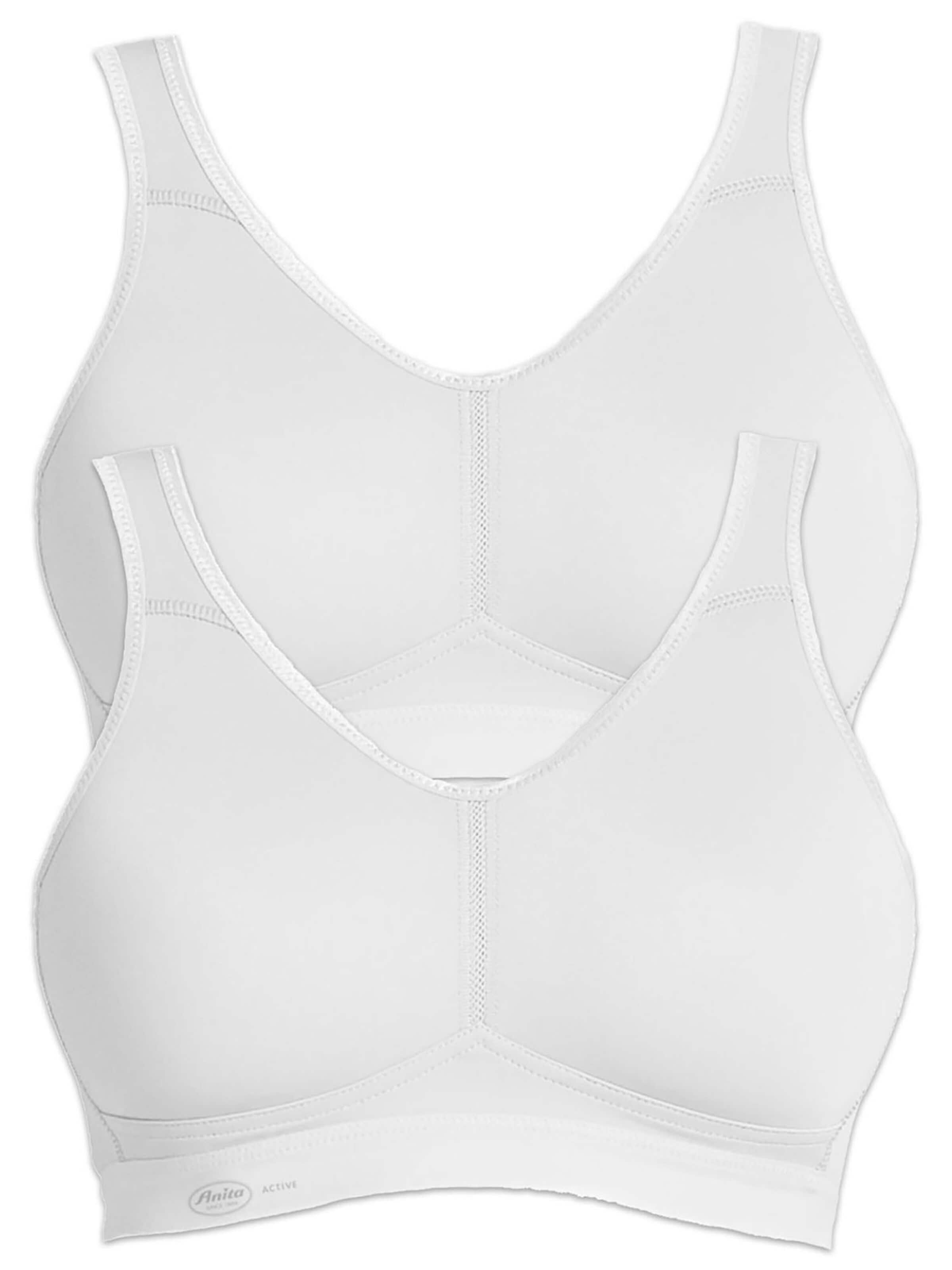 ANITA Bralette Bra 'Light & Firm' in White: front