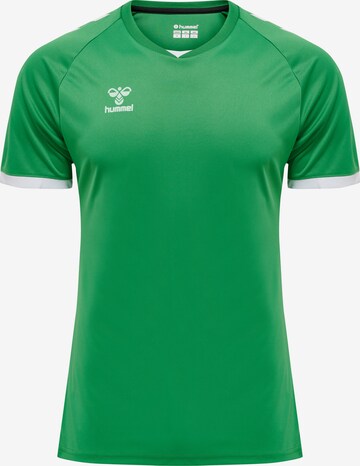 Hummel Functioneel shirt in Groen: voorkant