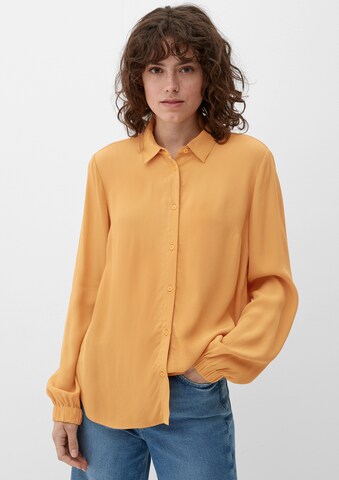 s.Oliver Blouse in Yellow: front