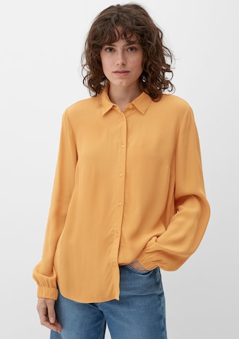 s.Oliver Blouse in Yellow: front