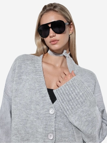 Viorna Knit cardigan 'Strickjacken' in Grey