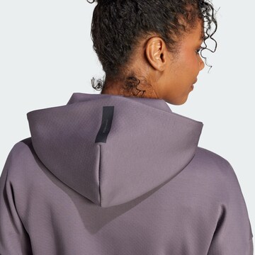 Giacca di felpa sportiva 'Z.N.E.' di ADIDAS SPORTSWEAR in grigio