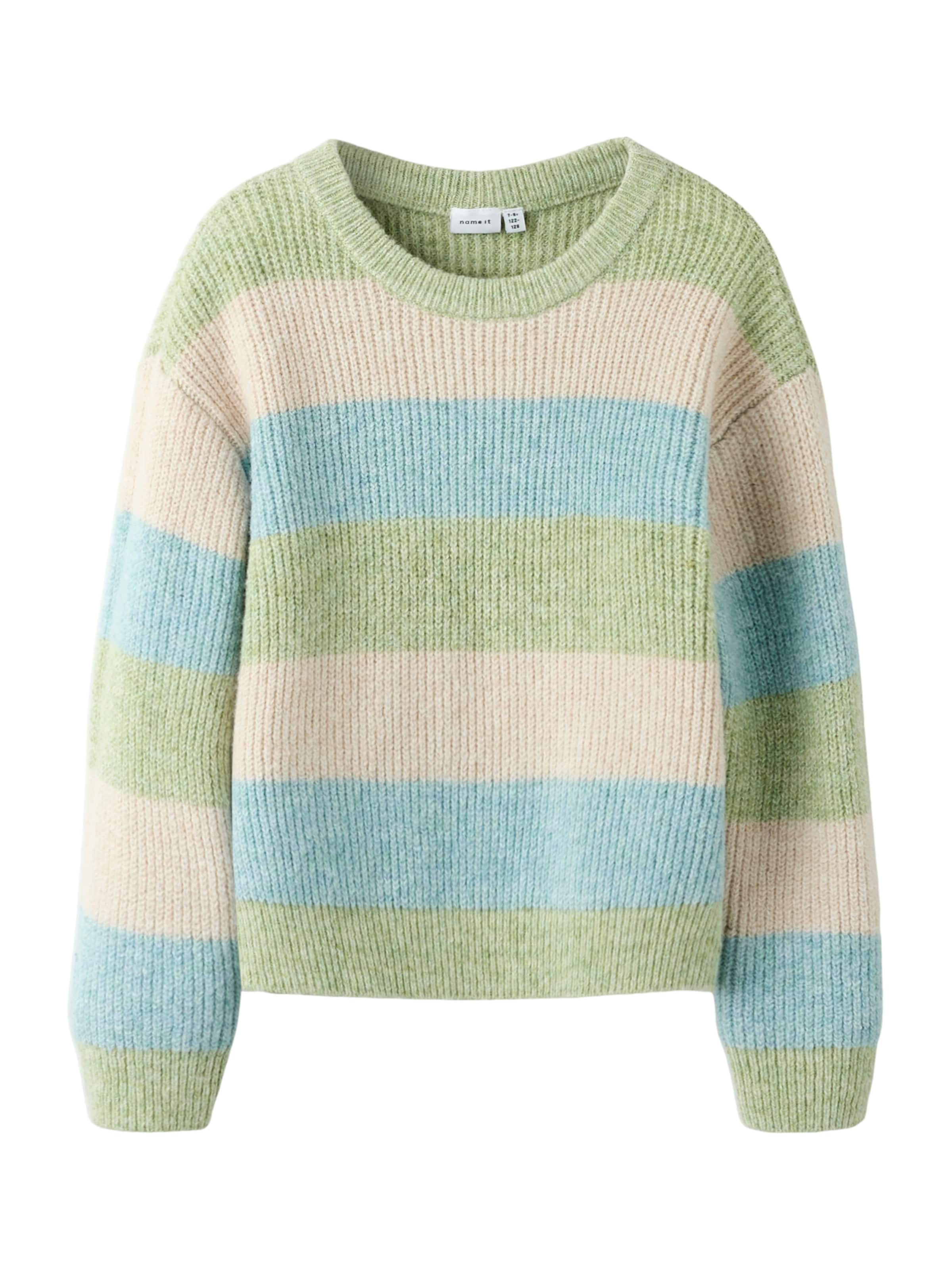 NAME IT Пуловер 'NKFSALLY' в бежово: отпред