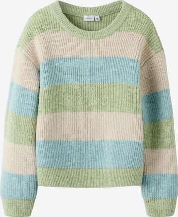 NAME IT Sveter 'NKFSALLY' - Béžová: predná strana