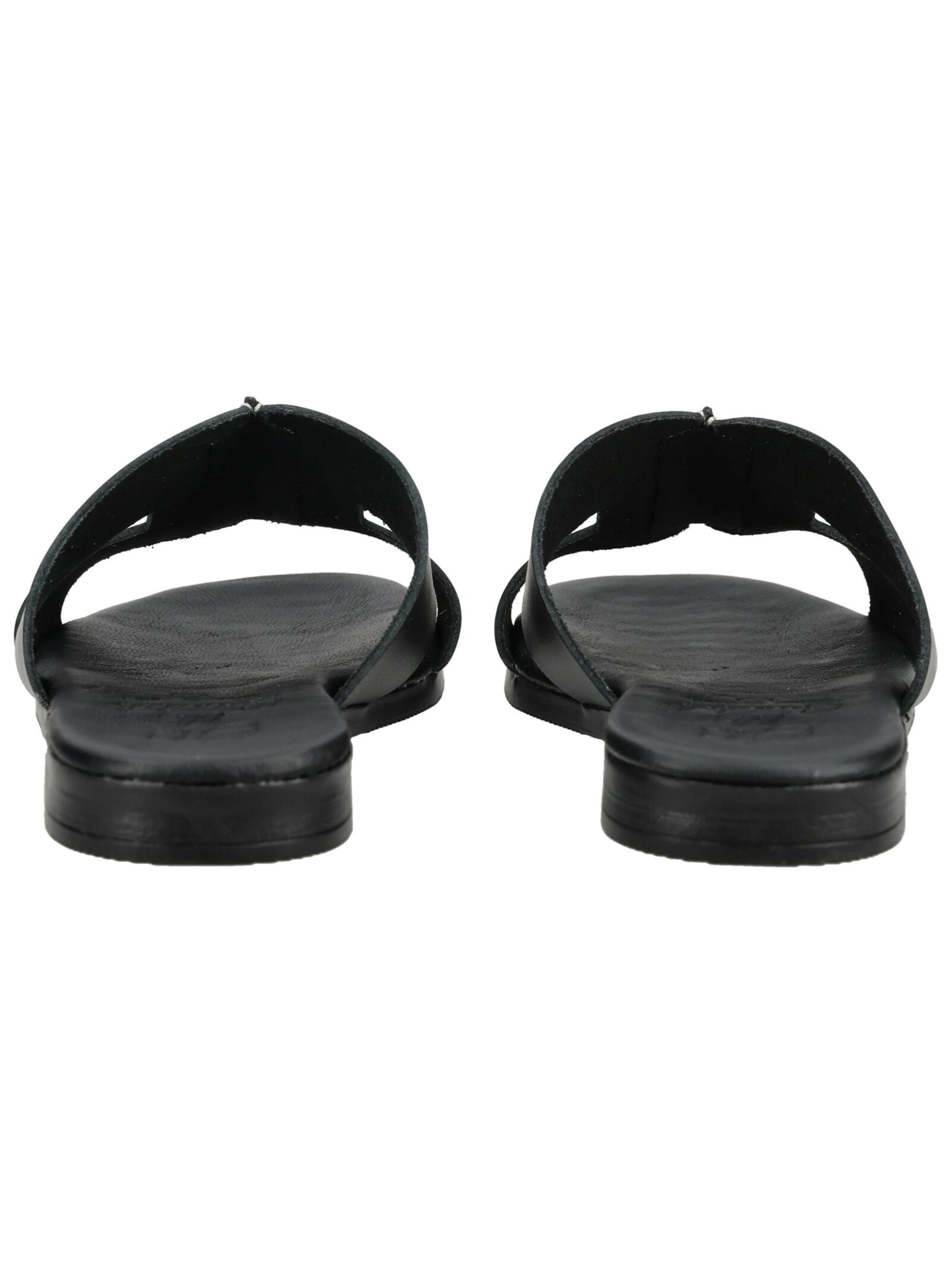 Oh! My Sandals Mule in Black