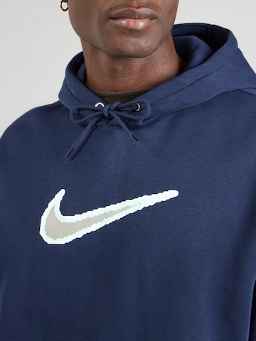 Bluză de molton 'CLUB' de la Nike Sportswear pe albastru