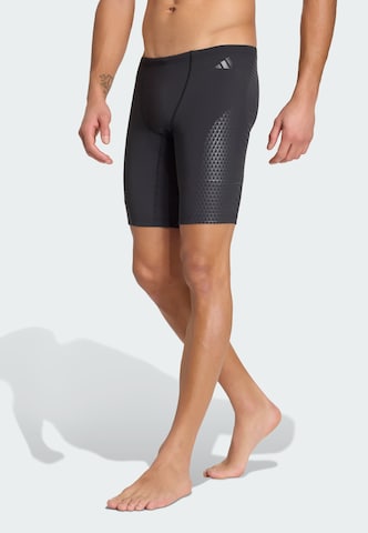 ADIDAS PERFORMANCE - Calções de banho desportivos 'Speedtech' em preto: frente