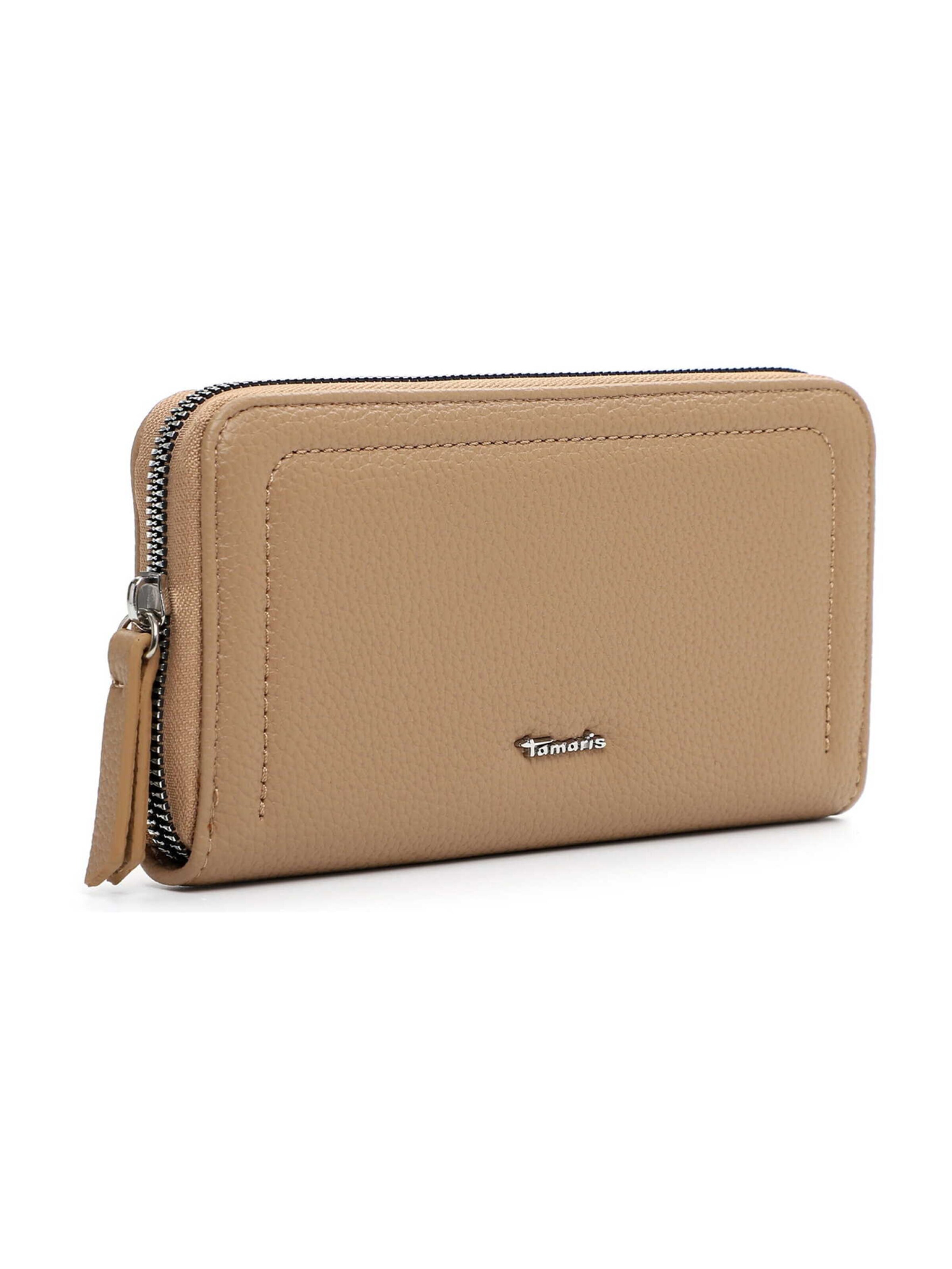 Tamaris Портмоне 'Karolin' в бежово: отпред