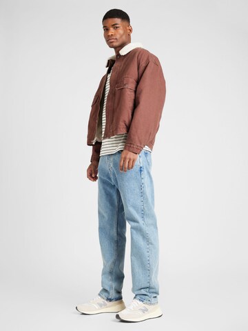 Veste mi-saison 'Rancher Sherpa Trucker' LEVI'S ® en marron