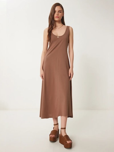 Happiness İstanbul Vestido em 36 em mocha, Vista do artigo