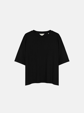 ENRAGE Shirt 'RIB BAGGY TEE' in Black: front