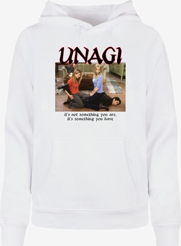 ABSOLUTE CULT Sweatshirt 'Friends - Unagi' in White: front