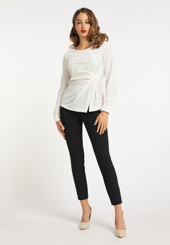 faina - Blusa em branco